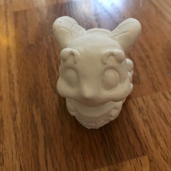 NWT Set of 3 Cute Animal/Insect Plaster Ornaments - Picture 10 of 13